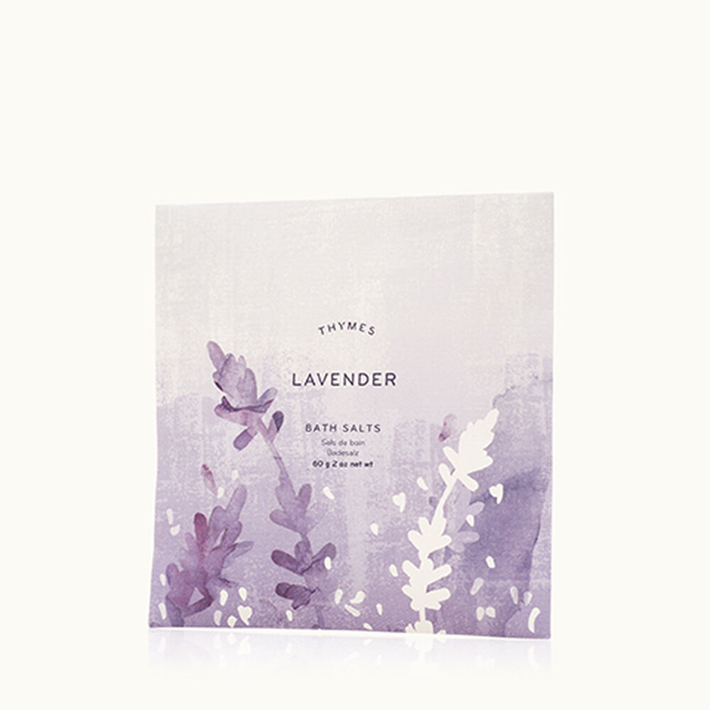 Thymes Lavender Bath Salts with Art Packaging image number 0